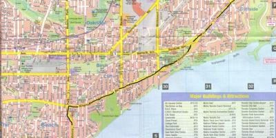 Zemljevid Kingston cesti Ontarion