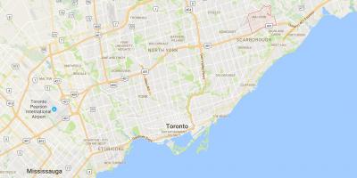 Zemljevid Malvern okrožno Torontu
