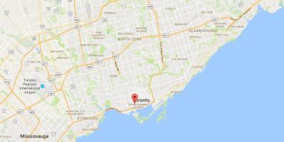 Zemljevid Moda Daljinsko daljinsko Torontu