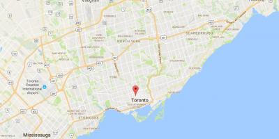 Zemljevid Odkritje Daljinsko daljinsko Torontu