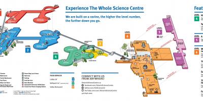 Zemljevid Ontario science center