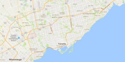 Zemljevid Richview okrožno Torontu